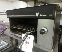 Falcon stainless steel steakhouse gas grill, type: E1502, serial no: 8419 (Please note: if
