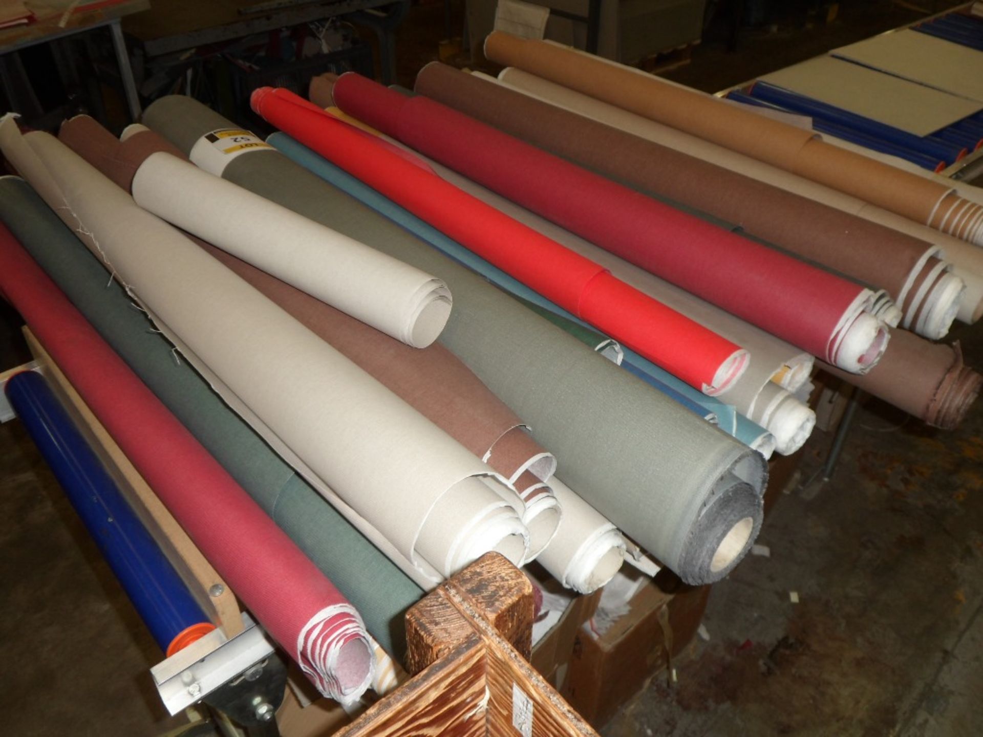 Rolls of Cloth, various, selection of colours (located at Falkirk) - Image 3 of 4
