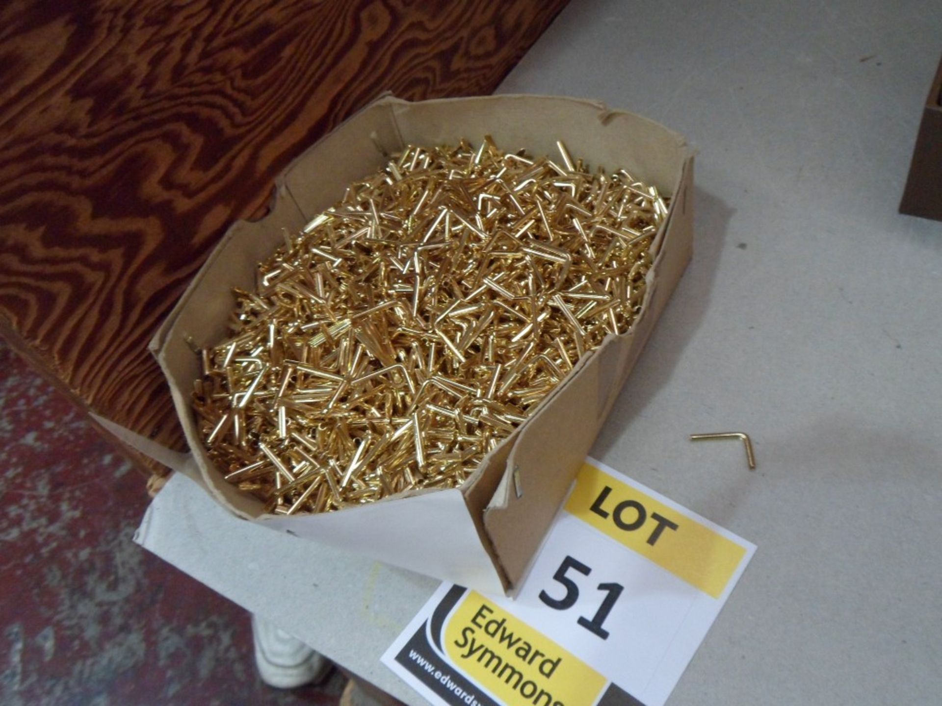 Box of 2mm Brass Corners (located at Falkirk)