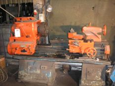 Wilson SS&SC gap bed lathe, 26in swing x 30in between centres with 4 jaw chuck (METHOD STATEMENT