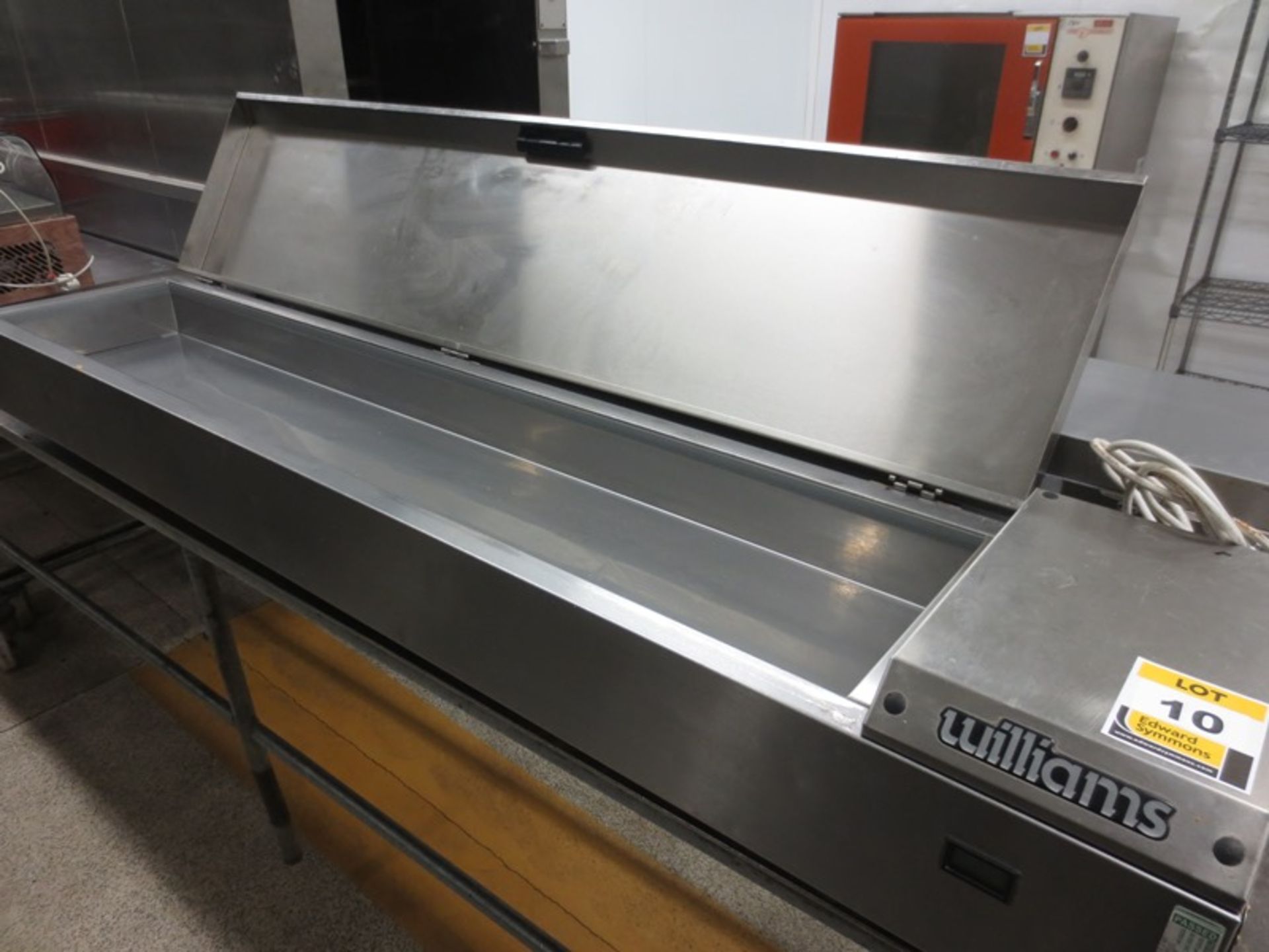 Williams TW18 stainless steel counter top saladette with GN containers, s/n 0508429962,  overall - Image 2 of 3