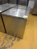 Blizzard UCR05 stainless steel single door fridge, s/n 269081025875BZ,240 volts, external dimensions