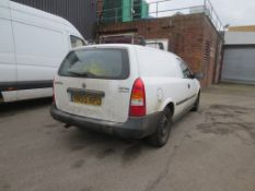Vauxhall Astravan Envoy CDTi diesel car derived van, Registration YR55 KPO, first registered 26...