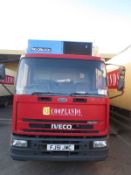 IVECO Cargo Tector 130E18 day cab insulated/Refrigerated Box Van, Gray Adams 8m box, Frigoblock...