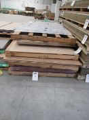 Pallet of Formica laminated board, 35 sheets, 3050mm x 1300mm