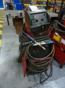 Lincoln Idealarc CV420 MIG welding set, Serial No: P1070201680 with Lincoln Feed 31 wire feed