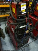 Lincoln Electric Powertec 4205 MIG welding set, Serial No: PI070201468 with LF24 pro wire feed