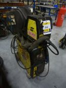 Esab MIG 325 MIG Welder, s/n 226-436-0857 with ESABfeed 30-2 wire feed unit, s/n 440-539-1207,