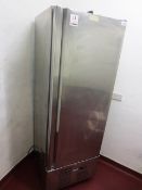 Poker Refrigeration G590 stainless steel 4 shelf freezer, refrigerator R134a, serial no: