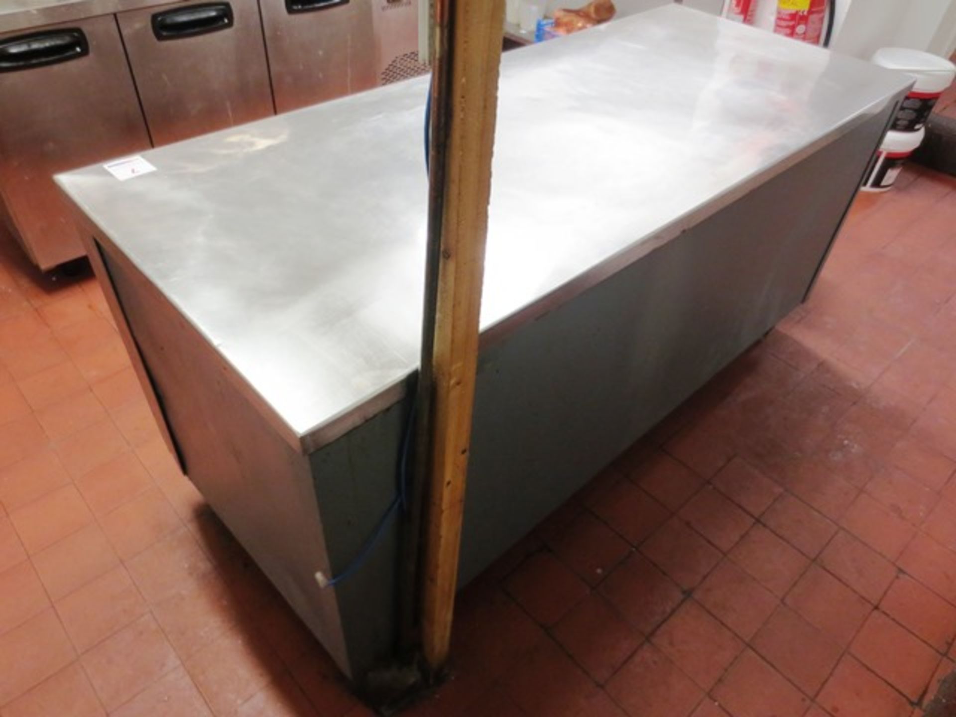 Moffat stainless steel 6GHS2TierH/O twin sliding door, twin shelf warming oven/food preparation work - Image 3 of 4
