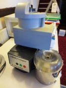 Robot Coupe R301 Ultra vegetable peeler (Please note: cracked control case)