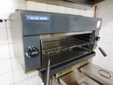 Blue Seal 4 shelf wall mounted grill oven, gas powered,  900 x 420 x 470mm