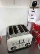 Morphy Richards 4 slot toaster