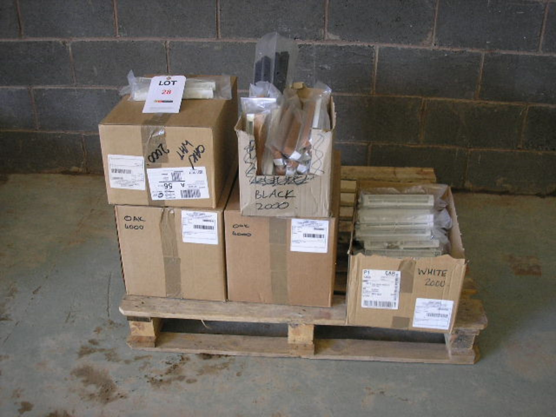 30 various boxes of swivel air vents 
(Image for example only)