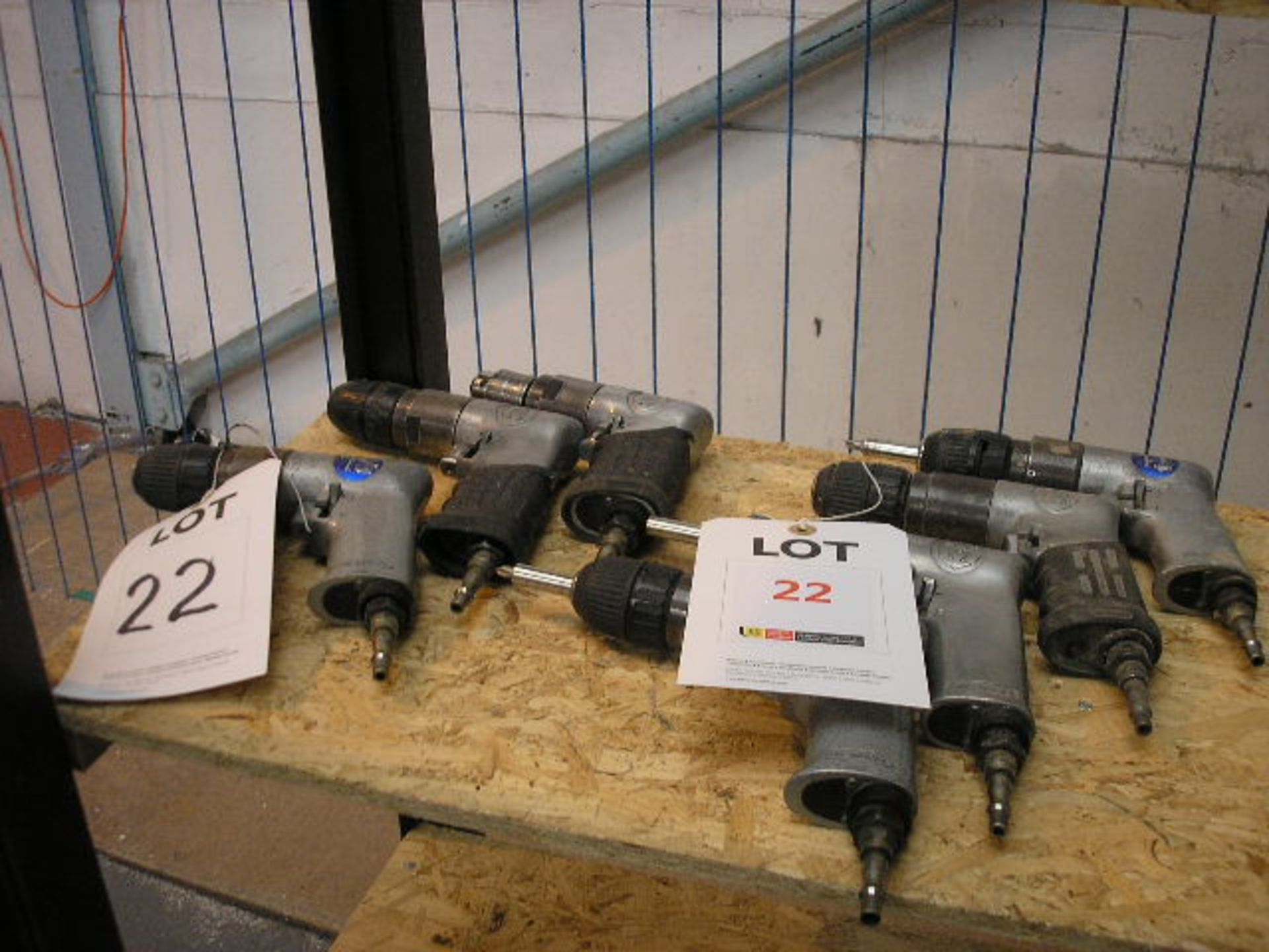 6 pneumatic pistol drills