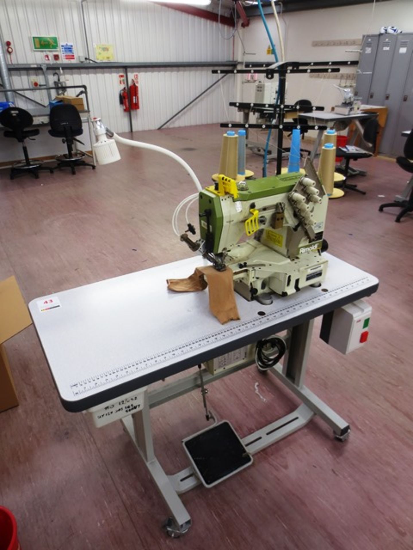 Rimoldi Necchi Mizar 5 spool sewing machine, model: F91.FS.ILD-AA, serial no: F93-66-3LD-06/567-