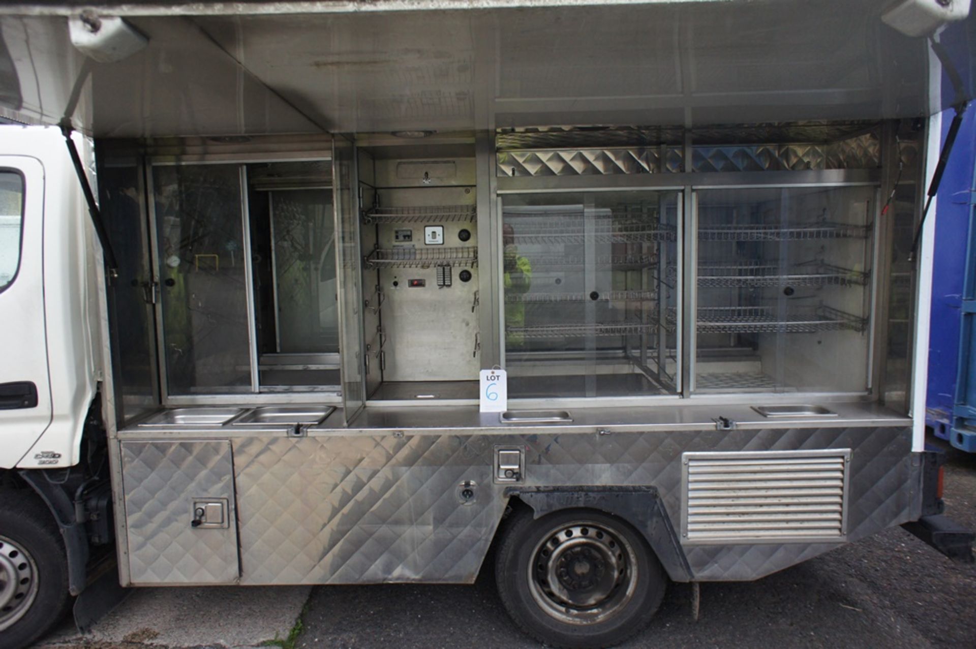 Jiffy Bocado mobile catering van based on Toyota Dyna 300 D SWB chassis, registration YH59 MLK, - Image 4 of 8