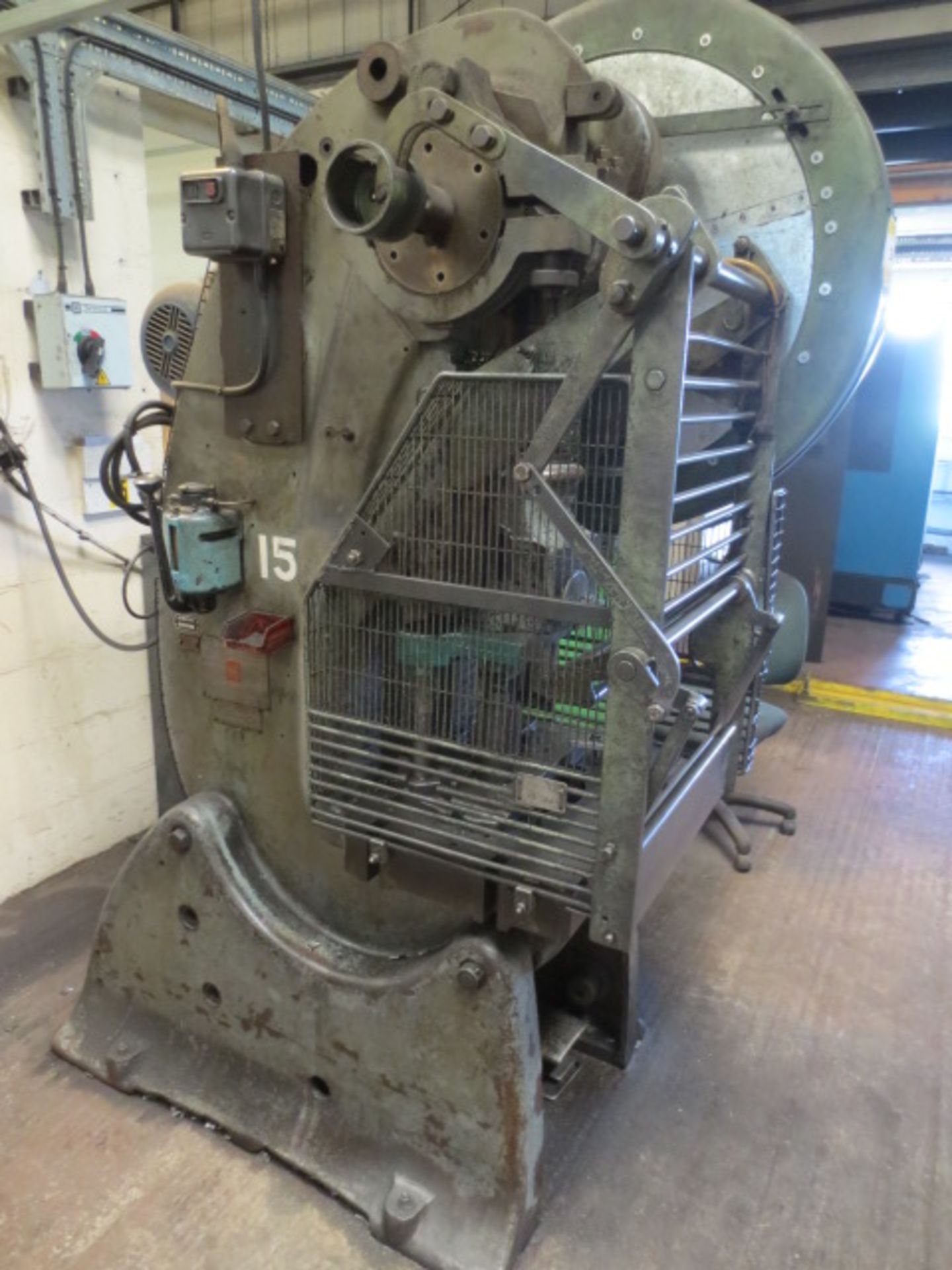 HME 30 ton merchant inclined power press model OP30, Serial No G2/P21. NB: this item has no CE mar.. - Image 2 of 4