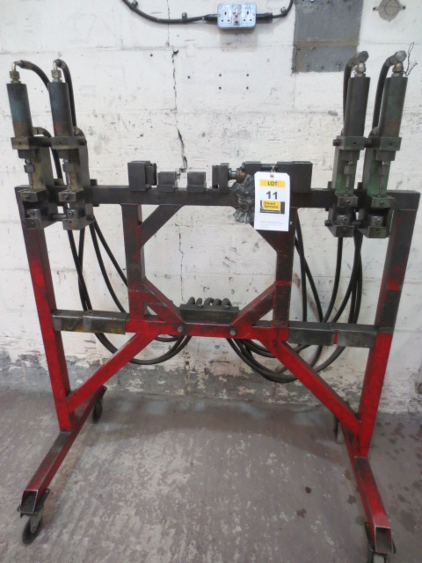 Langbow 4 head hydraulic bar punch  (A Work Method Statement and Risk Assessment must be approved by