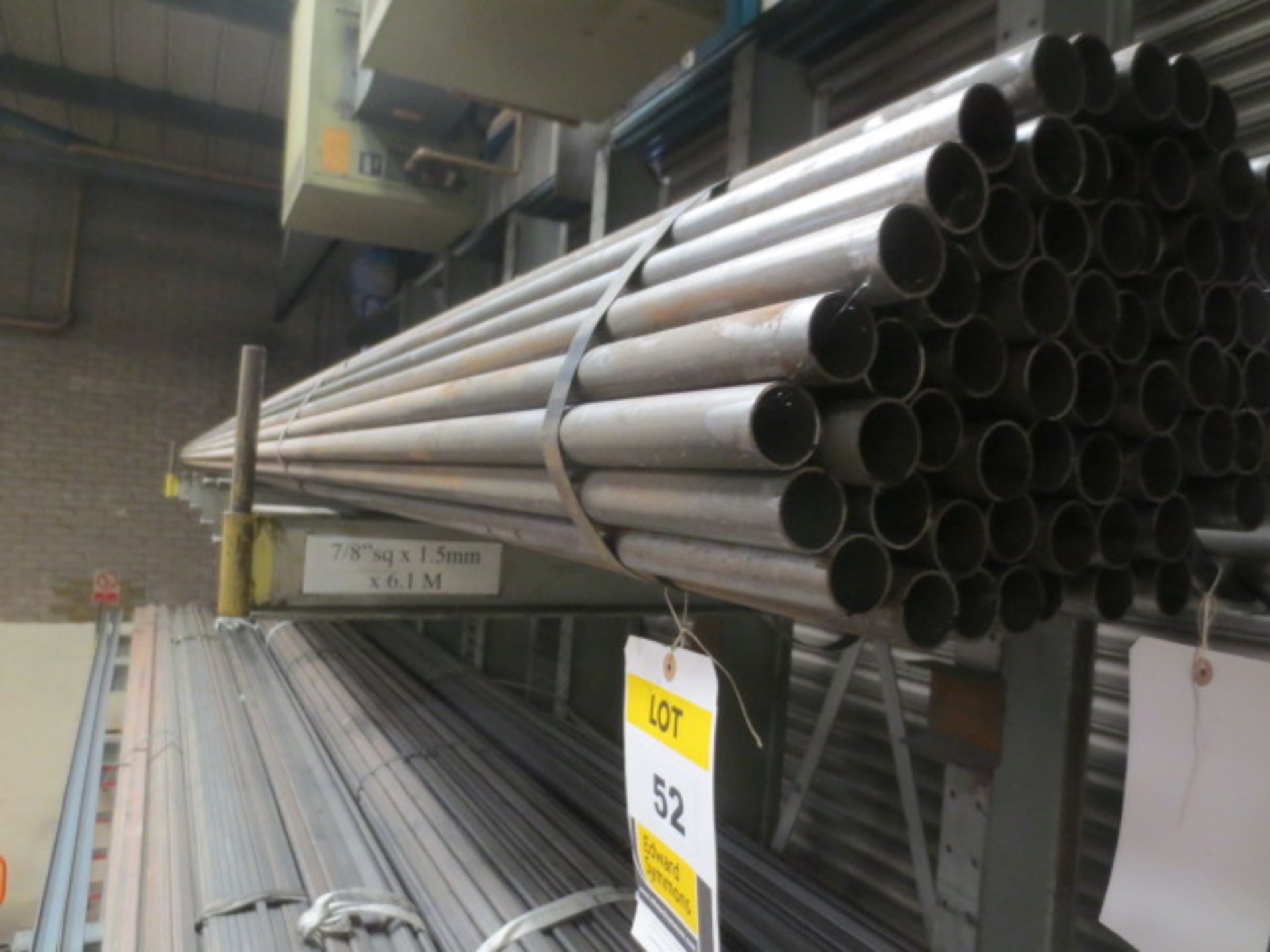 65 lengths 6100mm 30mm dia steel tube 1mm gauge  (A Work Method Statement and Risk Assessment must