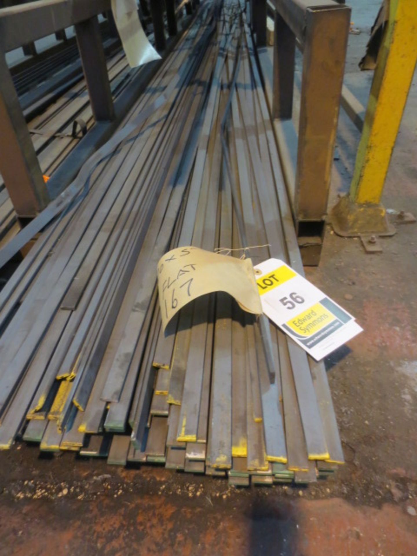 167 lengths 6200mm 20m x 5m steel section  (A Work Method Statement and Risk Assessment must be
