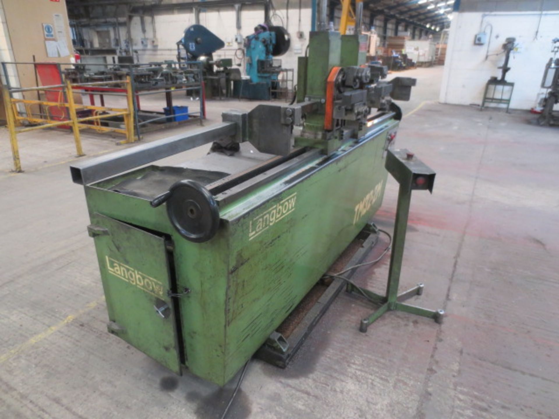 Langbow model TM32-2M twin head hydraulic tube bender. NB. this item has no CE marking. The purch... - Image 5 of 6