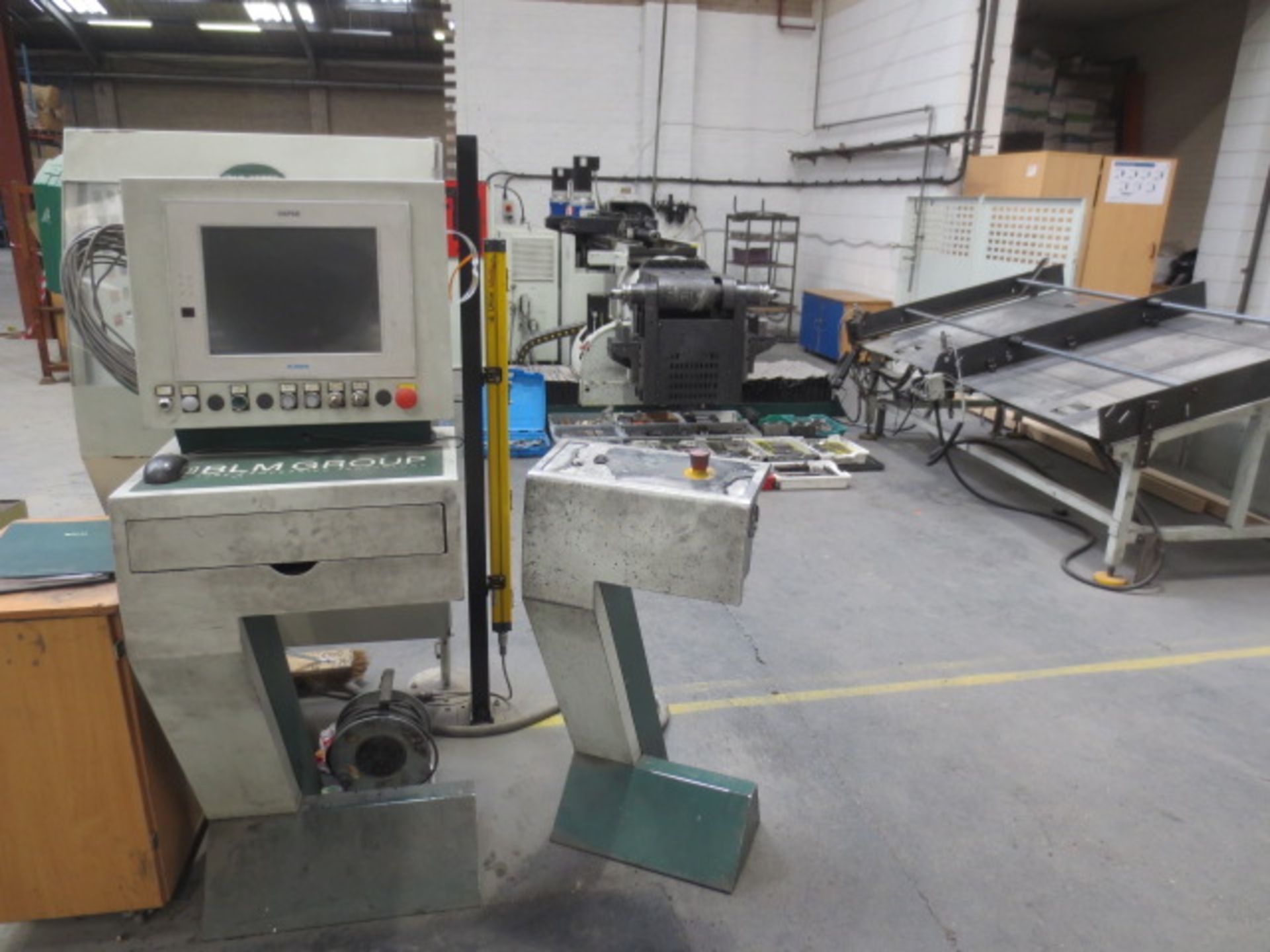 BLM E-Turn 32mm CNC fully electric tube bender, Serial No 268050201000 (2005) filled with BLM VGP 3d