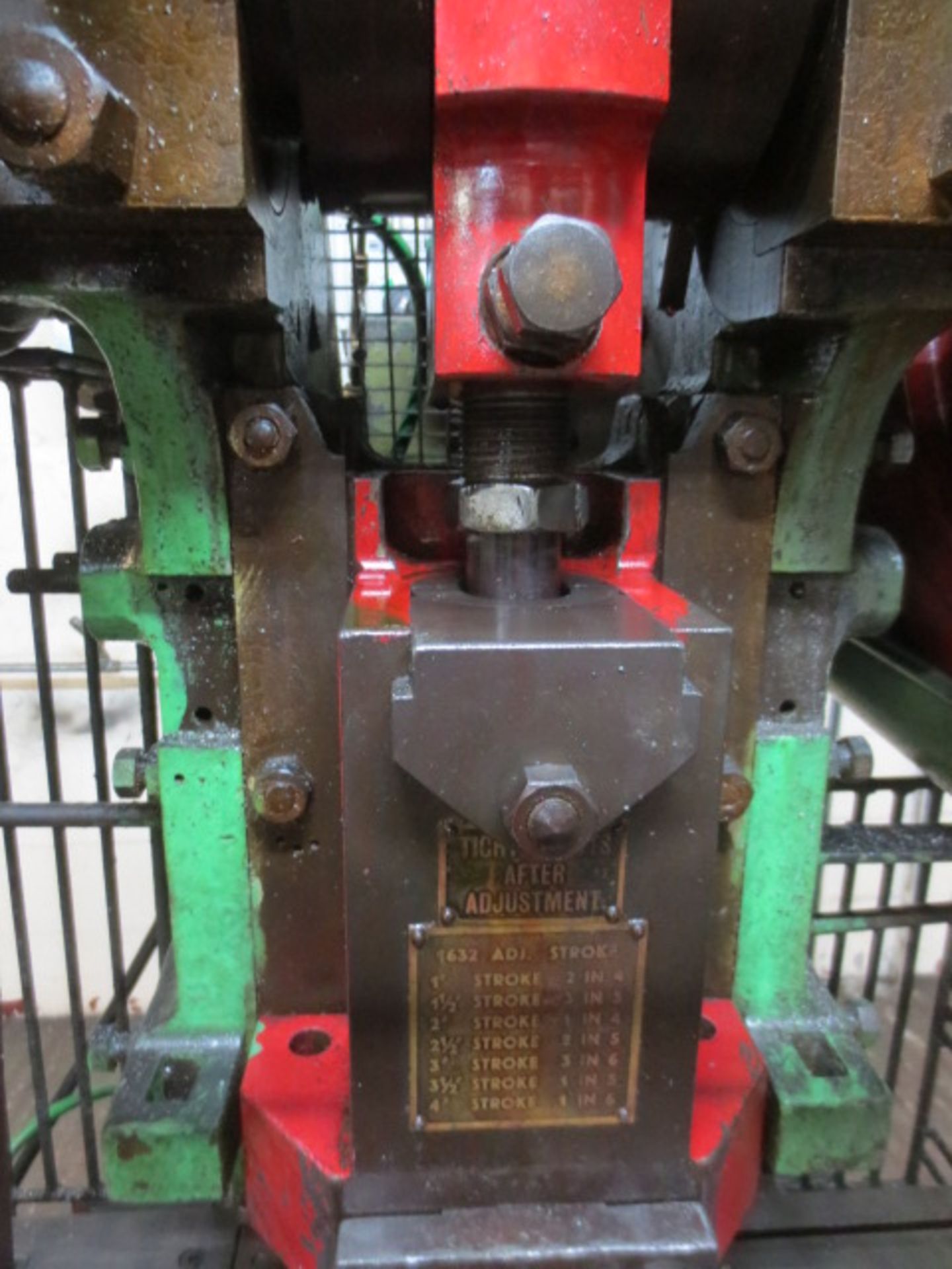 Taylor Challen 15 ton open fronted power press, Serial No 1632. NB: this item has no CE marking... - Image 2 of 4