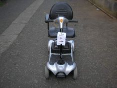 Invacare Lynx electric mobility scooter, (unclassified) with key and charger (Please Note: This