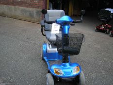 Kymco electric mobility scooter, (First Class) with charger and key (Please Note: This asset is