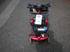 Electric Mobility Ultra Lite 480 electric mobility scooter, (Second Class), S/No. B88C0047 with