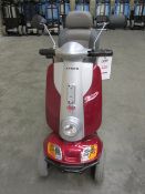 Kymco Midi XLforU electric mobility scooter, serial number:EQ35BA-UK01433 (2010) with battery pack -