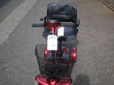 Electric Mobility Ultra Lite 480 electric mobility scooter, (First Class), S/No. BA8C0227 with