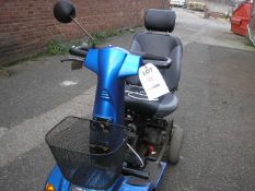 IV Major electric mobility scooter, (unclassified), with key and charger, no batteries (Please Note: