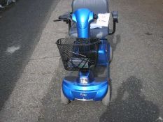 Kymco IV Poppy Delta electric mobility scooter, (unclassified) with key and charger, no batteries (