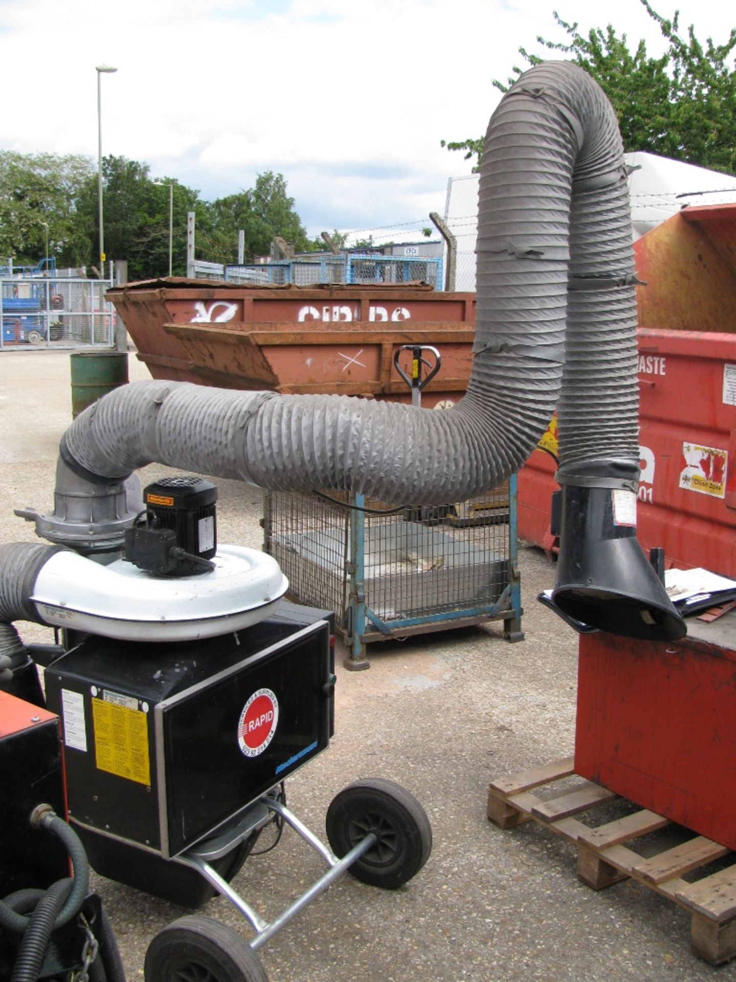 Nederman portable fume extractor - 240V s/n 662 Located: Chandlers Ford, Hampshire Contact: Barry - Image 2 of 2