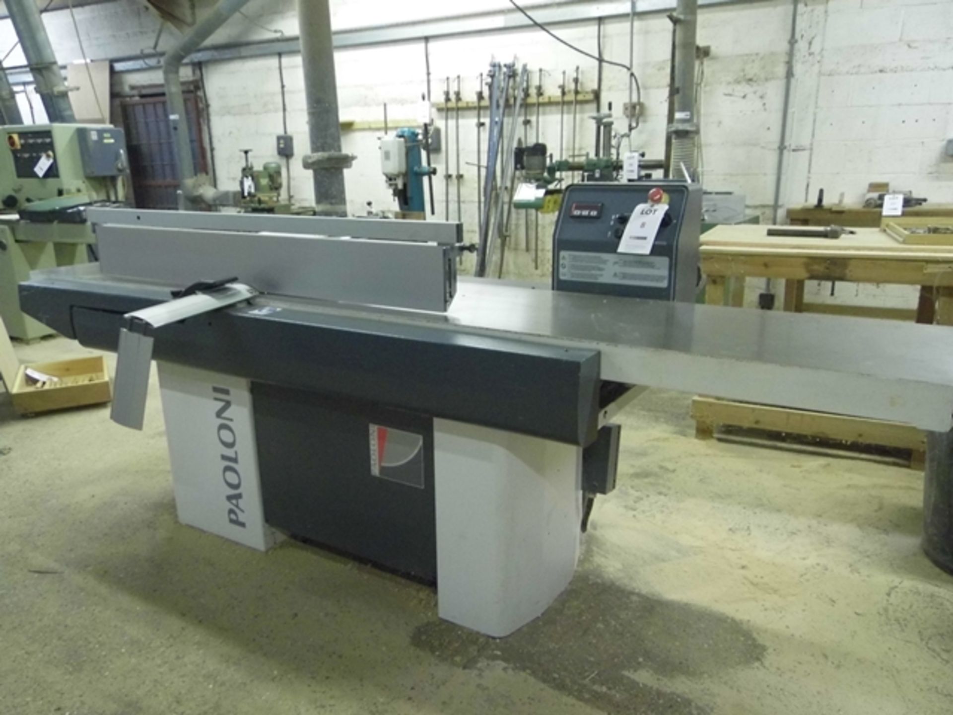 Paoloni PF530A surface planning machine, table length 3000mm, table width 1500mm, Serial No. 016514, - Image 2 of 5