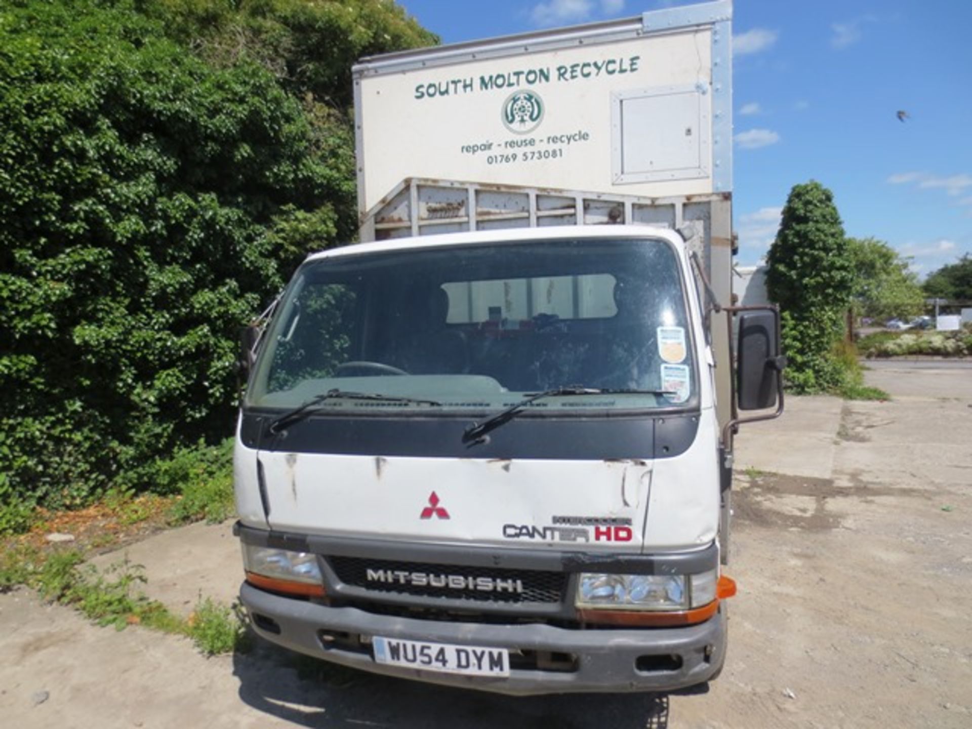 Mitsubishi Canter HD Intercooler kerbside recycling truck, fitted Trucksmith body, with integrated - Image 2 of 11