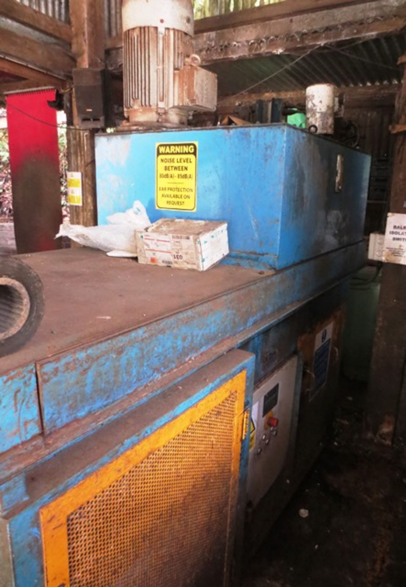 Whitham Mills hydraulic semi-auto horizontal waste baler, model WM50H - Type 1, serial number - Image 8 of 11