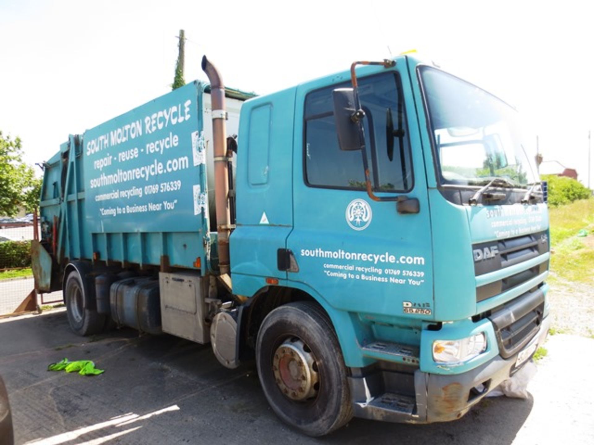 DAF CF 65.250 refuse collection vehicle, reg no: SJ51 EFH (2002), GVW 18000 kg, MOT not valid, - Image 6 of 10