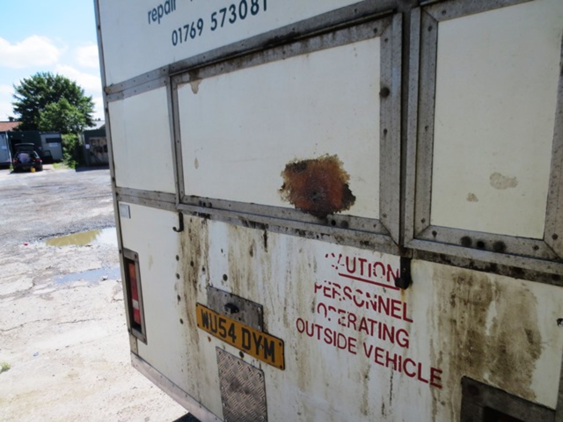 Mitsubishi Canter HD Intercooler kerbside recycling truck, fitted Trucksmith body, with integrated - Image 9 of 11