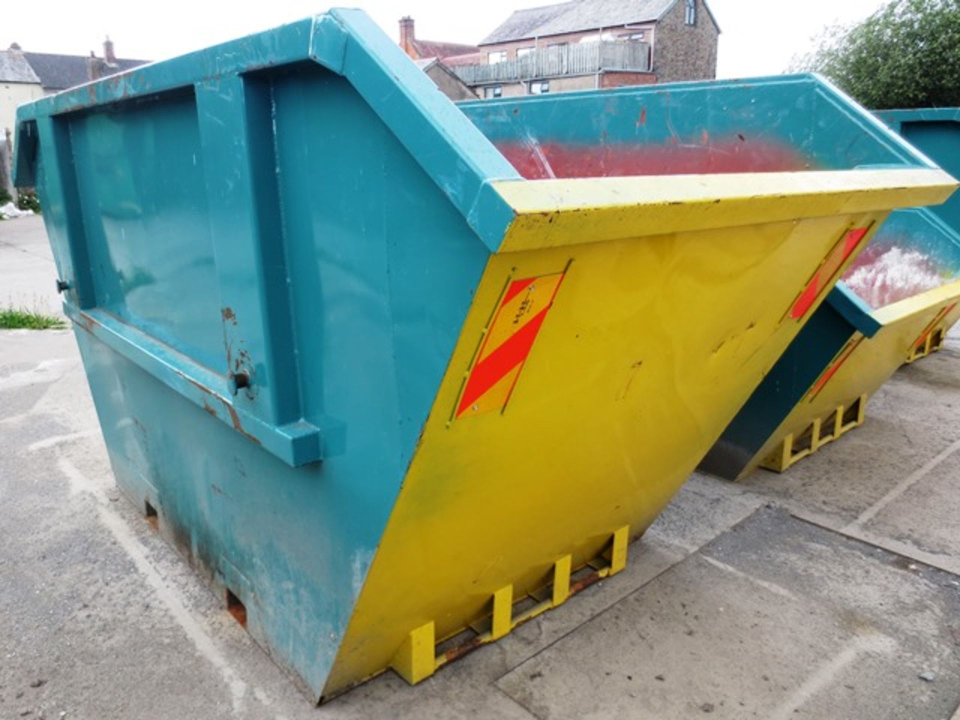 Steel 12 cu/yd waste skip (located at Mill Street, South Molton, EX36 4BL) (15% buyers premium) ( - Image 2 of 3
