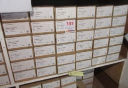 Approximately 108 boxes of copper clout nails, 32mm x 3.35mm (1kg per box)