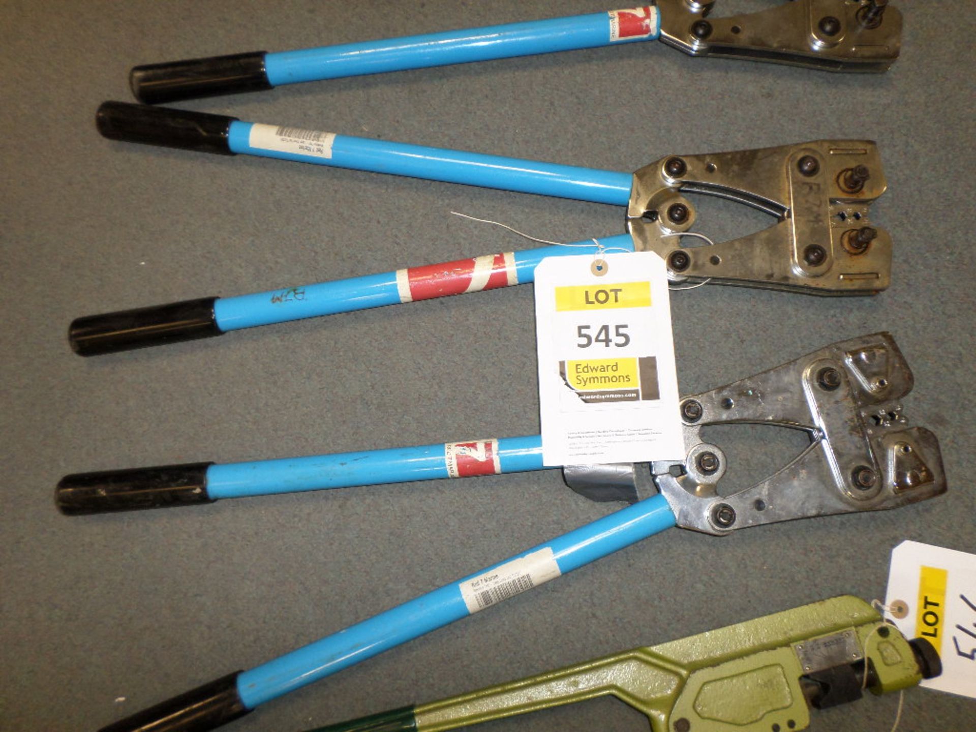 2, 6-120mm hex hand crimp tools