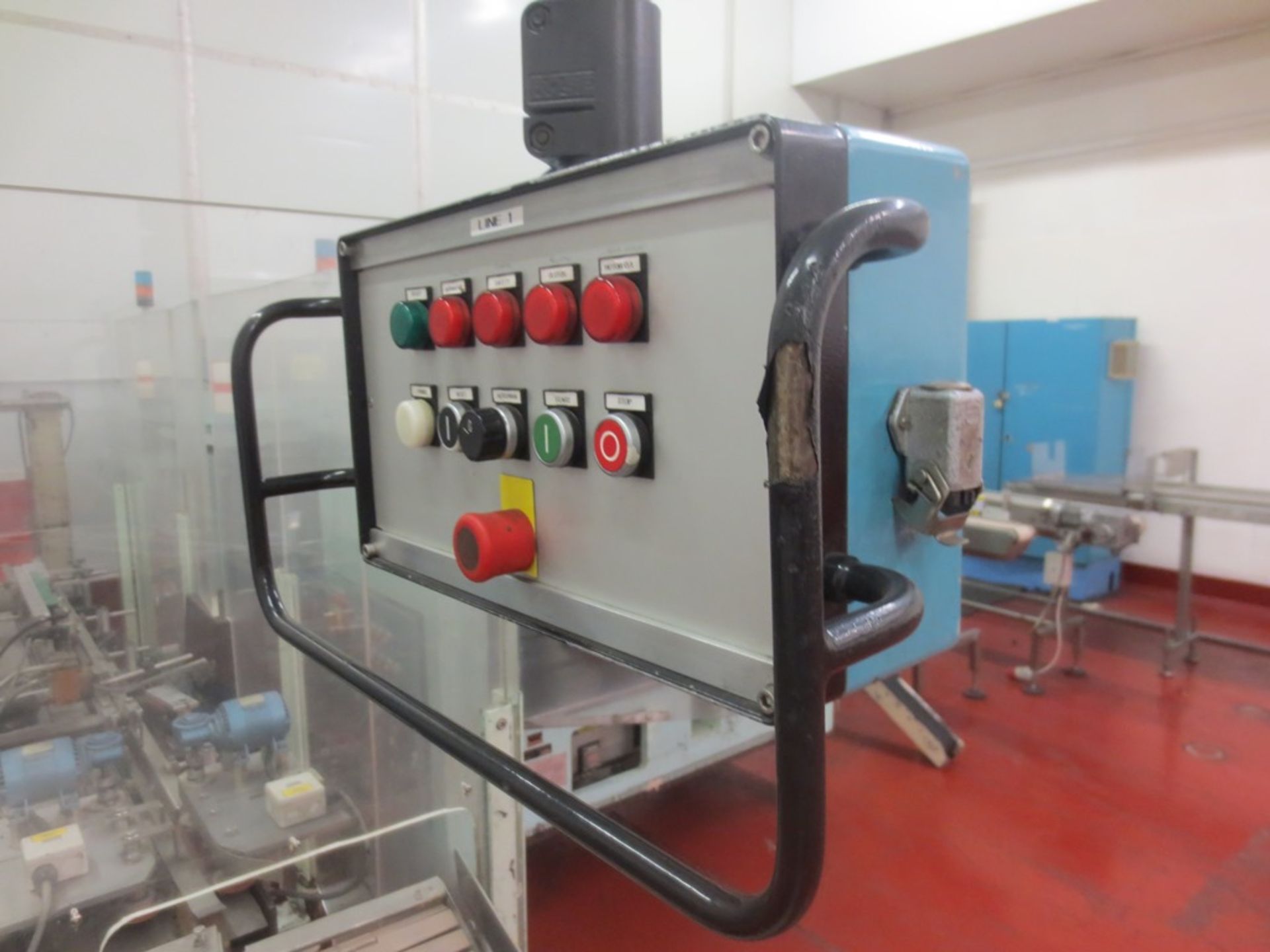 SCH Bert EGG Carton Closing machine, fitted with Nordson Vista Hot melt glue with control panel - Image 4 of 5