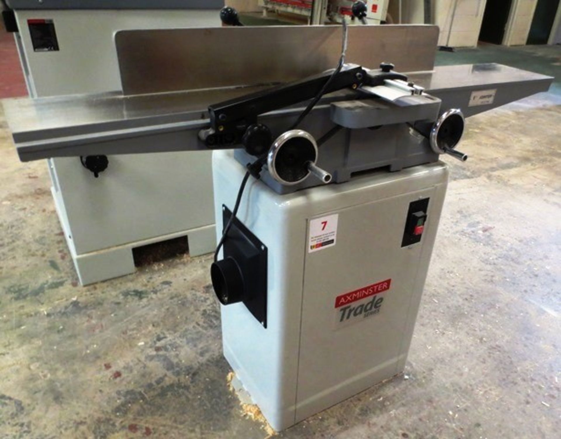 Axminster Trade Series CT1502 planer, product code: 501205, serial no: 132341, max planning width: