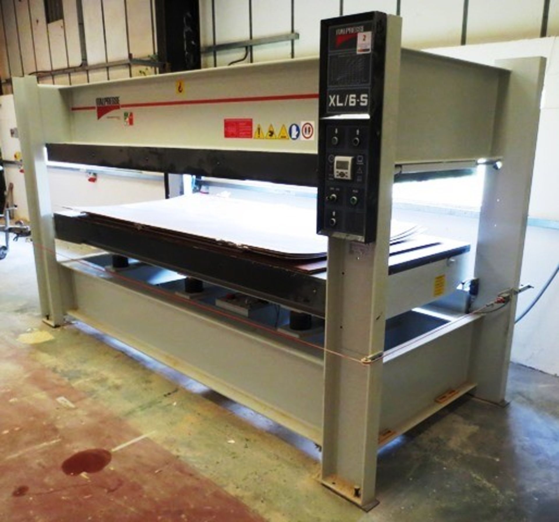 Italpresse Pressa A Caldo hydraulic hot press, machine type: XL/6-S, serial no: 186530315 (2015),