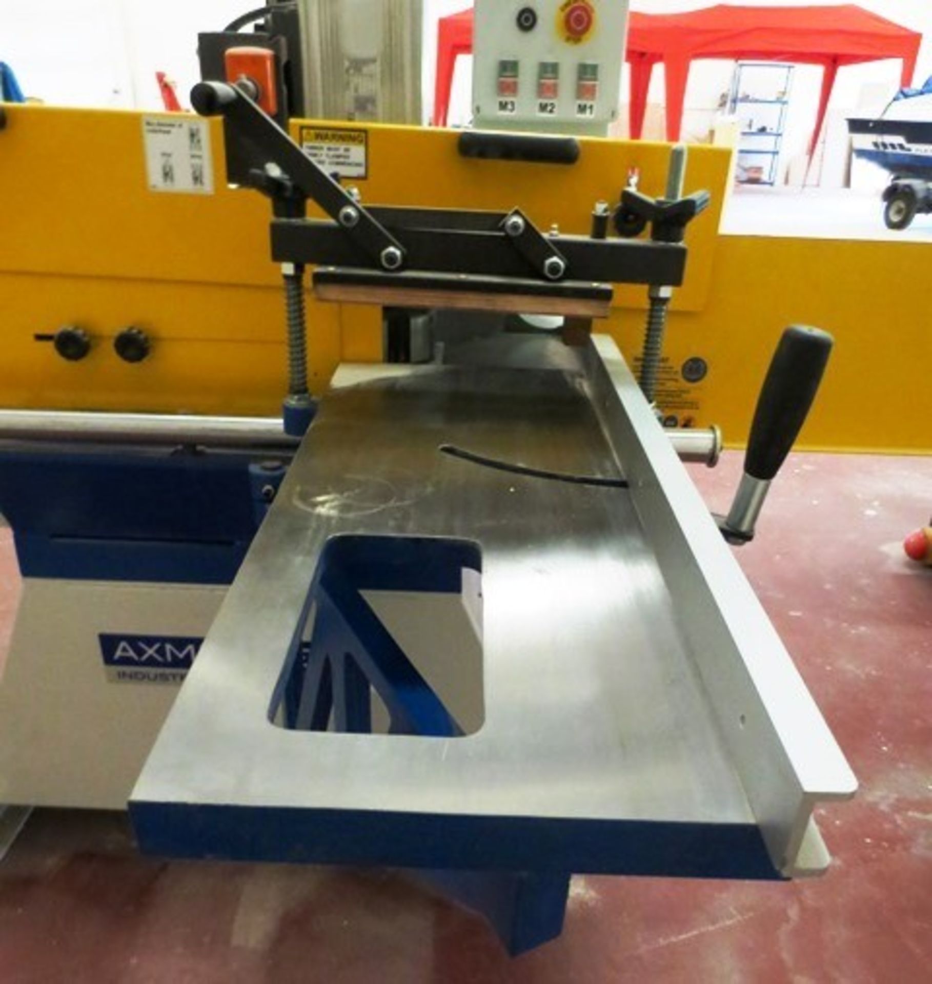 Axminster Industrial Series SETM-3HD 3 head tenoner, serial no: 14090048, max length of tenon single - Image 6 of 8