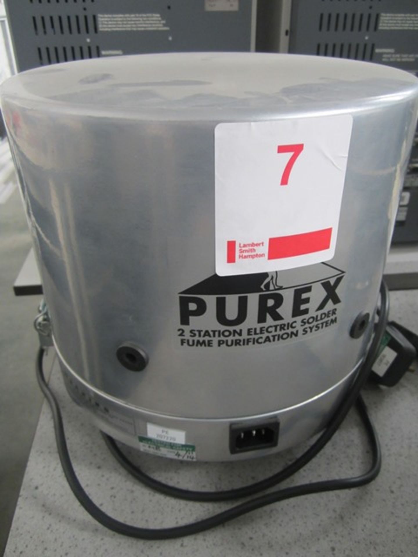 Purex  2 station electric fume purification system (height 50mm x width 75mm x depth 170mm)