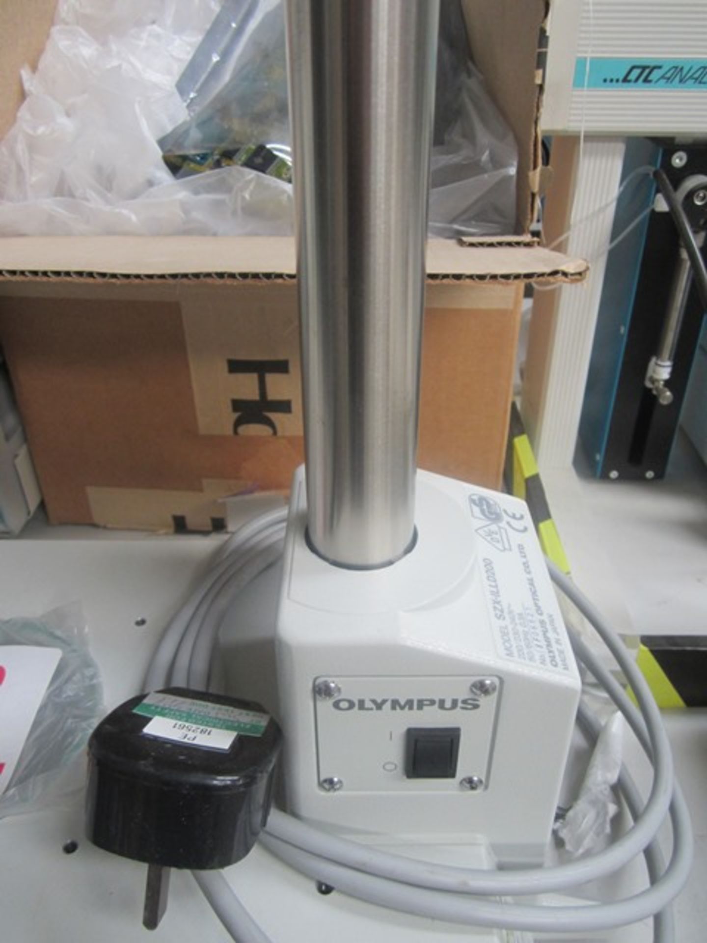 Olympus microscope stand, model SZX-ILLD200 - Image 3 of 3